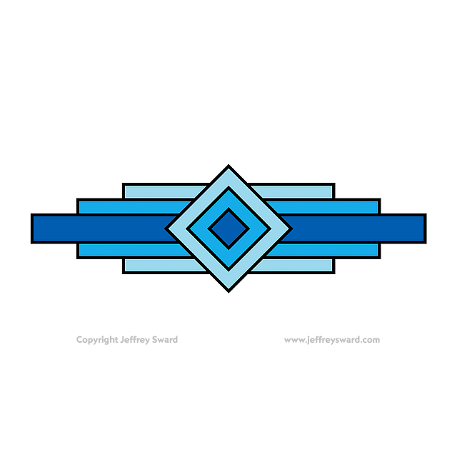 Art Deco  design by Jeffrey Sward