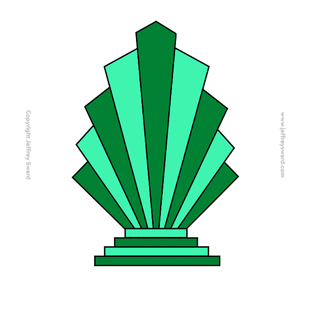 Art Deco  design by Jeffrey Sward