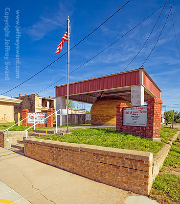 World's Largest Ball of Twine Cawker City Kansas photograph by Jeffrey Sward