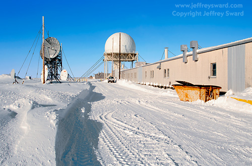 Distant early warning NORAD installation Barrow Alaska Photograph by Jeffrey Sward