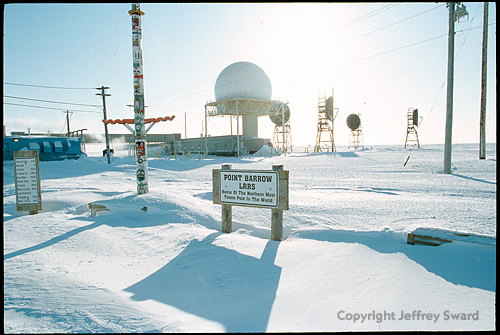 Distant early warning NORAD installation Barrow Alaska Photograph by Jeffrey Sward