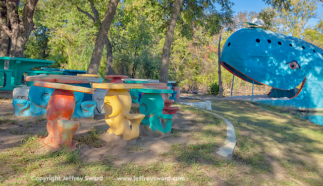 Blue Whale, Catoosa, Oklahoma Photograph by Jeffrey Sward