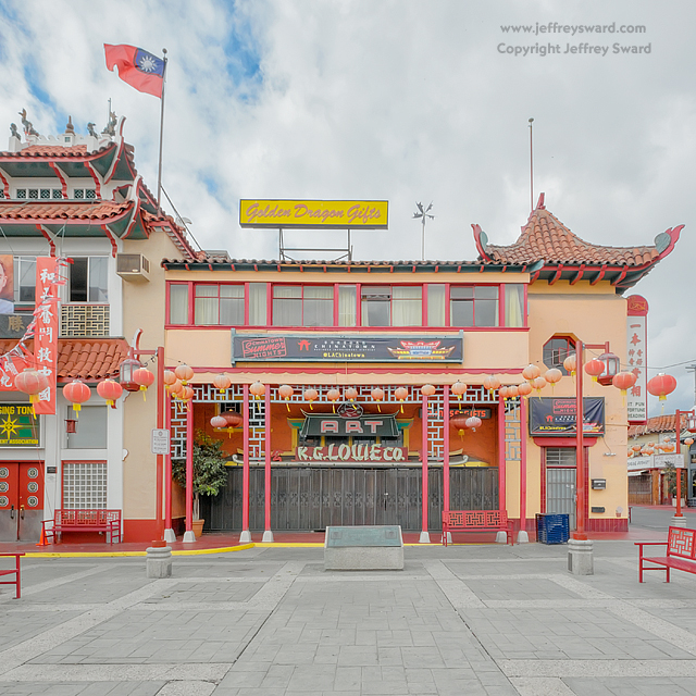 Chinatown, Los Angeles, California Photograph by Jeffrey Sward
