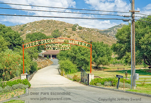 Deer Park Winery and Automobile Museum Escondido California Photograph by Jeffrey Sward