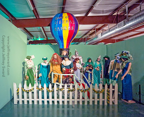 Dorothy's House and Land of Oz Liberal Kansas Photograph by Jeffrey Sward