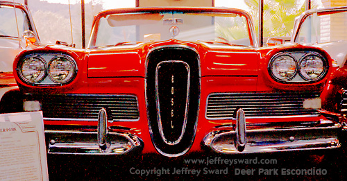1958 Edsel Photograph by Jeffrey Sward