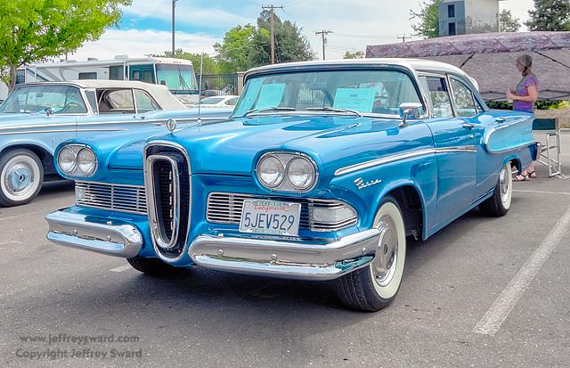 Edsel Owners Club Sacramento, California, August 2015 Photograph by Jeffrey Sward