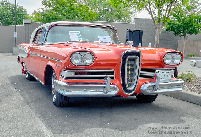 Edsel Owners Club Sacramento, California, August 2015 Photograph by Jeffrey Sward