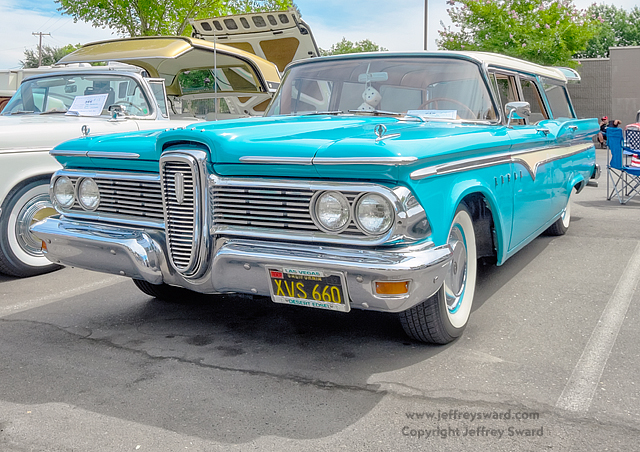 Edsel Owners Club Sacramento, California, August 2015 Photograph by Jeffrey Sward