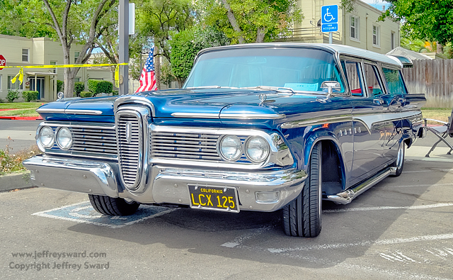 Edsel Owners Club Sacramento, California, August 2015 Photograph by Jeffrey Sward