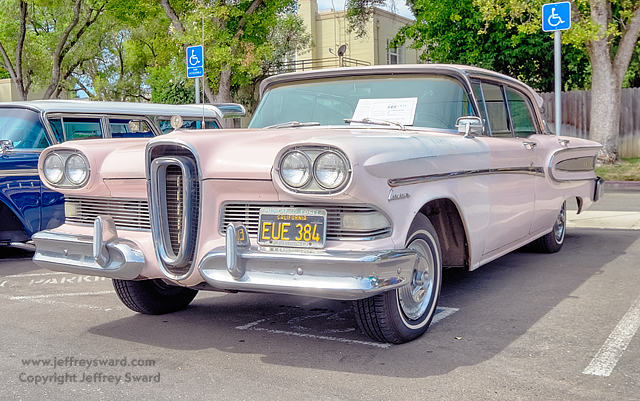 Edsel Owners Club Sacramento, California, August 2015 Photograph by Jeffrey Sward