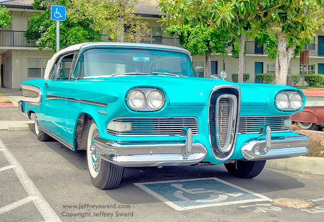 Edsel Owners Club Sacramento, California, August 2015 Photograph by Jeffrey Sward