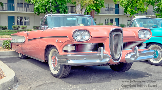 Edsel Owners Club Sacramento, California, August 2015 Photograph by Jeffrey Sward