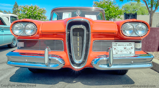 Edsel Owners Club Sacramento, California, August 2015 Photograph by Jeffrey Sward