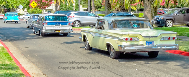 Edsel Owners Club Sacramento, California, August 2015 Photograph by Jeffrey Sward