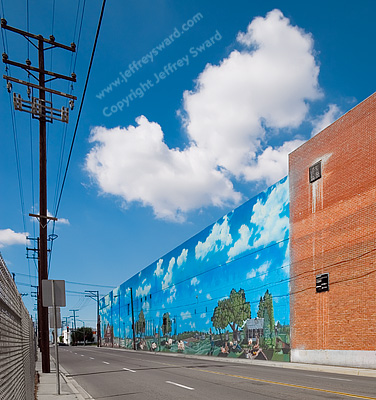 Farmer John Packing Plant Murals Los Angeles California Photograph by Jeffrey Sward