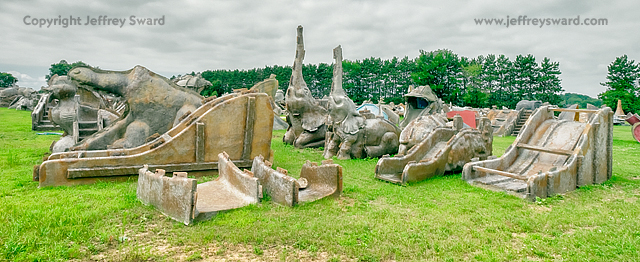 FAST Fiberglass Animals Statues Trademarks Sparta Wisconsin photograph by Jeffrey Sward