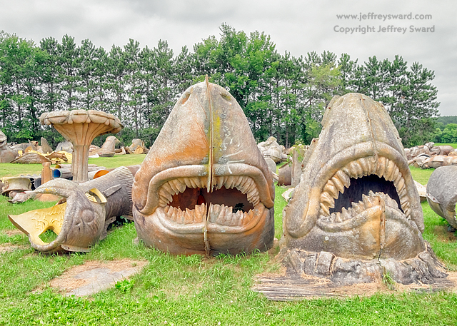 FAST Fiberglass Animals Statues Trademarks Sparta Wisconsin photograph by Jeffrey Sward