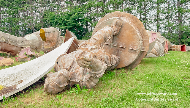 FAST Fiberglass Animals Statues Trademarks Sparta Wisconsin photograph by Jeffrey Sward