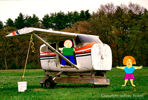 Flat Stanley and Flat Shirley Photograph by Jeffrey Sward