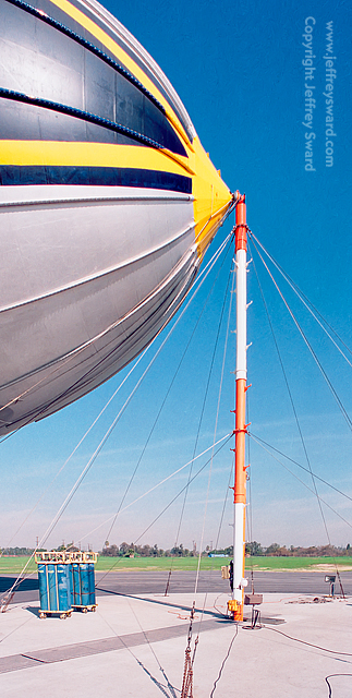 Goodyear Blimp Airship Operations Carson California Photograph by Jeffrey Sward