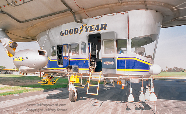 Goodyear Blimp Airship Operations Carson California Photograph by Jeffrey Sward