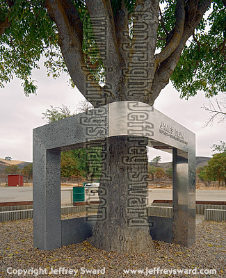 James Dean Memorial at the Jack Ranch Cafe Cholame California Photograph by Jeffrey Sward
