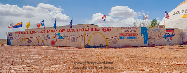 Meteor City Trading Post, Winslow, Arizona Photograph by Jeffrey Sward