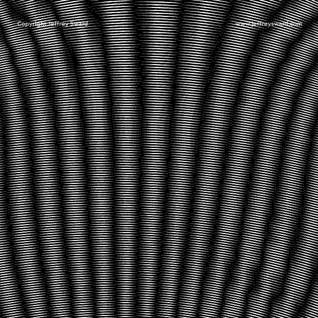 Moire Pattern Created by Jeffrey Sward