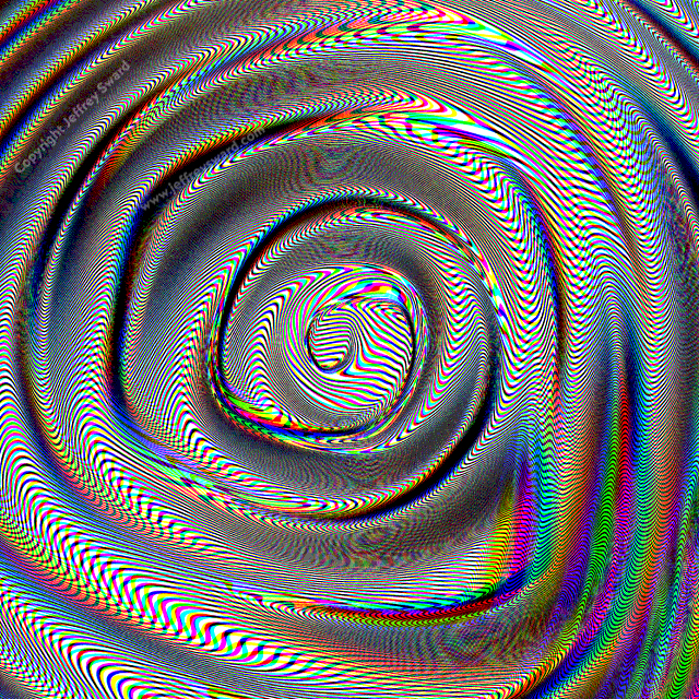 Moire Pattern Created by Jeffrey Sward