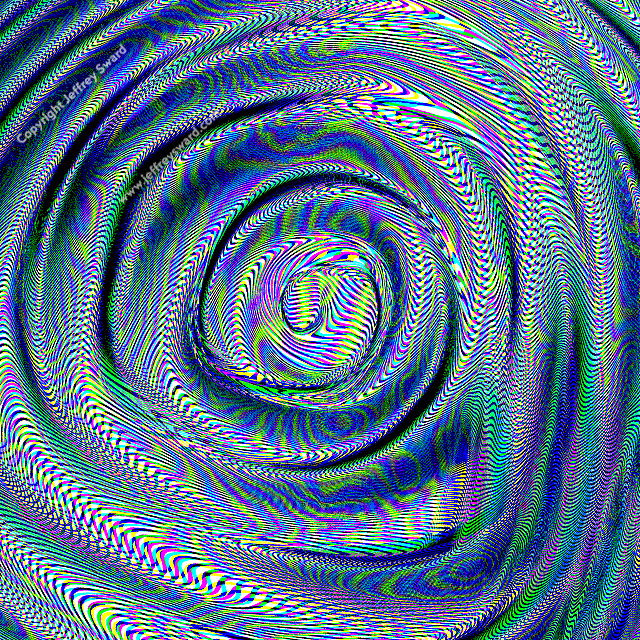 Moire Pattern Created by Jeffrey Sward