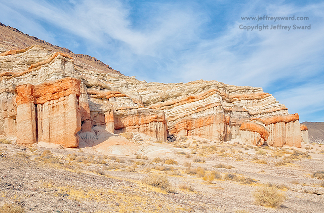Red Rock Canyon, Cantil, California Photograph by Jeffrey Sward