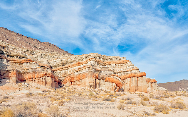 Red Rock Canyon, Cantil, California Photograph by Jeffrey Sward