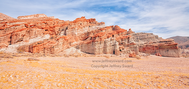 Red Rock Canyon, Cantil, California Photograph by Jeffrey Sward