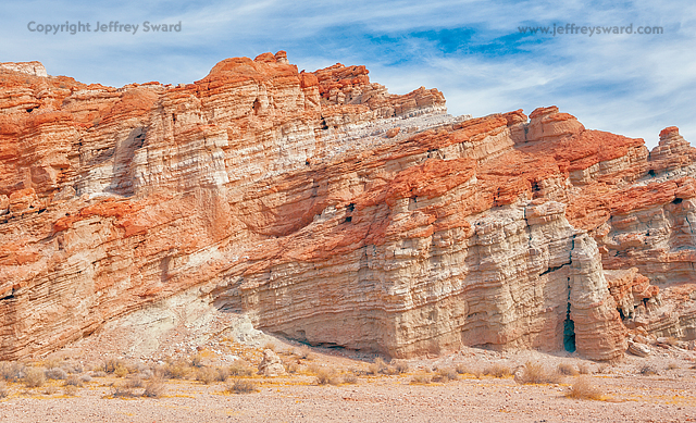 Red Rock Canyon, Cantil, California Photograph by Jeffrey Sward