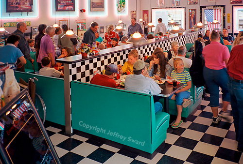 Route 16 Diner Hill City South Dakota Photograph by Jeffrey Sward