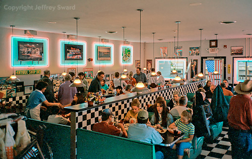Route 16 Diner Hill City South Dakota Photograph by Jeffrey Sward