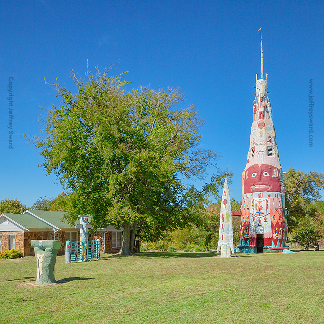Ed Galloway's Totem Pole Park, Foyil, Oklahoma Photograph by Jeffrey Sward