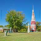 Ed Galloway's Totem Pole Park, Foyil, Oklahoma Photograph by Jeffrey Sward
