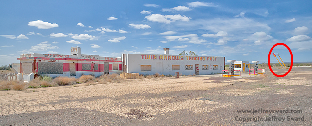Twin Arrows Trading Post Ruins, Flagstaff, Arizona Photograph by Jeffrey Sward