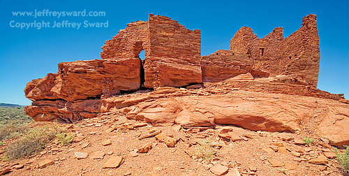 Lomaki Pueblo Wupatki National Monument Arizona Photograph by Jeffrey Sward