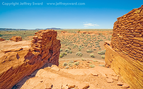 Lomaki Pueblo Wupatki National Monument Arizona Photograph by Jeffrey Sward